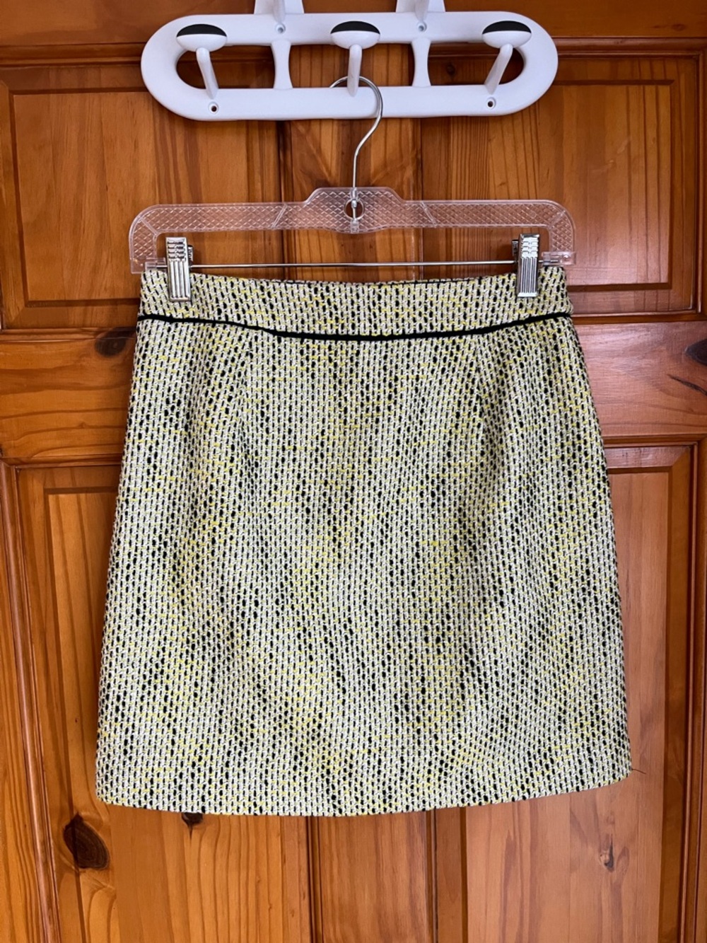 Banana Republic Yellow and Black Mini Skirt - Picture 3 of 8
